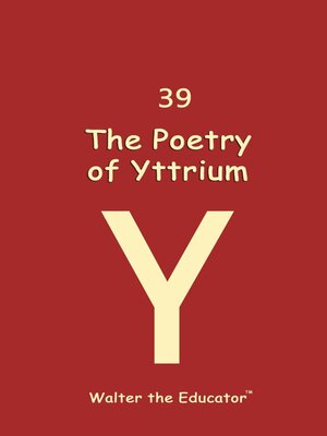 cover image of The Poetry of Yttrium